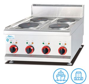 Innotrics Electric Counter Top Cooker 4 Plates 220V